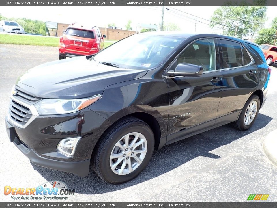 2020 Chevrolet Equinox LT AWD Mosaic Black Metallic / Jet Black Photo #8