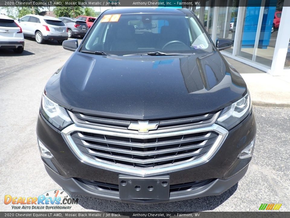 2020 Chevrolet Equinox LT AWD Mosaic Black Metallic / Jet Black Photo #9