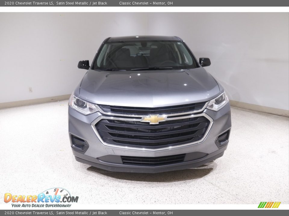 2020 Chevrolet Traverse LS Satin Steel Metallic / Jet Black Photo #2