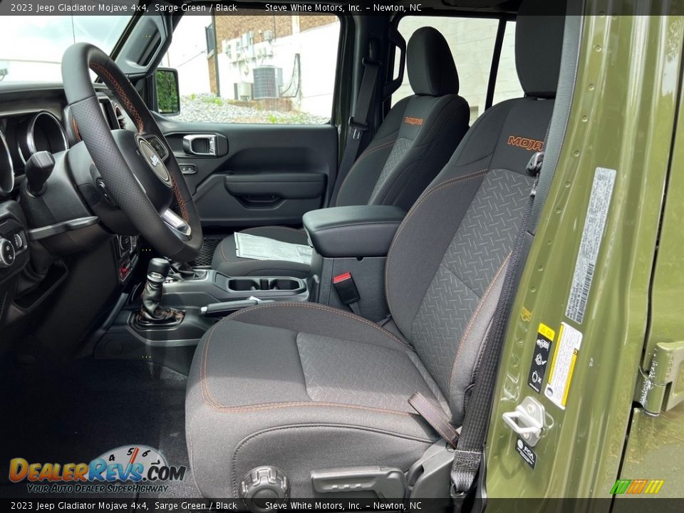 Front Seat of 2023 Jeep Gladiator Mojave 4x4 Photo #11