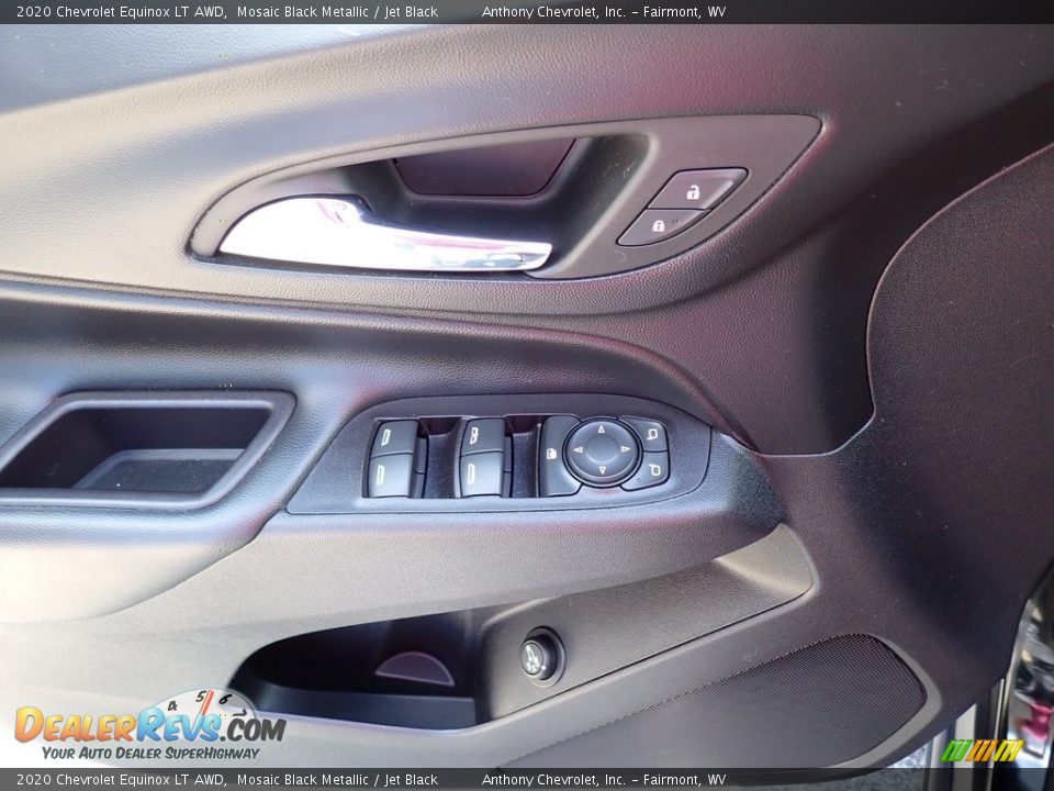 2020 Chevrolet Equinox LT AWD Mosaic Black Metallic / Jet Black Photo #14