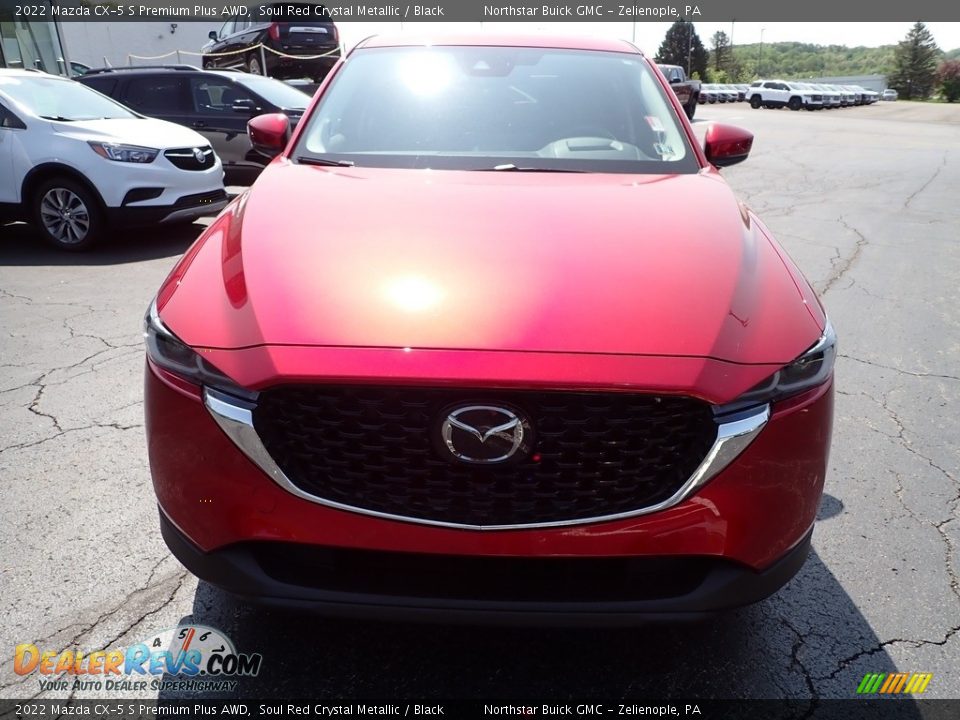 2022 Mazda CX-5 S Premium Plus AWD Soul Red Crystal Metallic / Black Photo #11