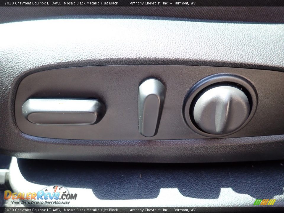 2020 Chevrolet Equinox LT AWD Mosaic Black Metallic / Jet Black Photo #16