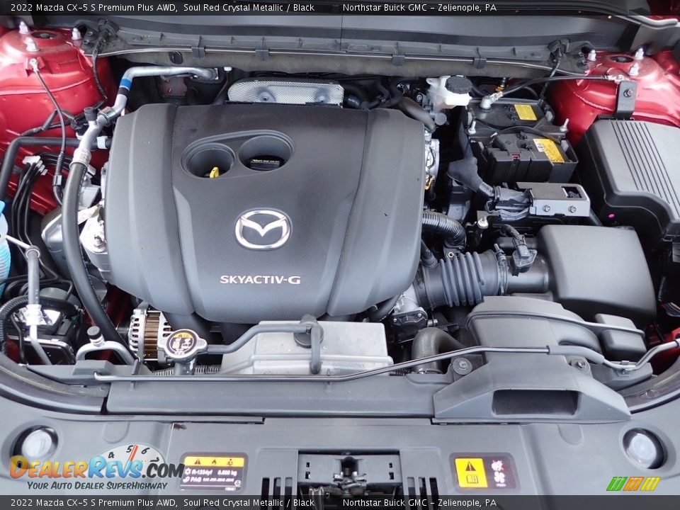 2022 Mazda CX-5 S Premium Plus AWD 2.5 Liter SKYACTIV-G DOHC 16-Valve VVT 4 Cylinder Engine Photo #14