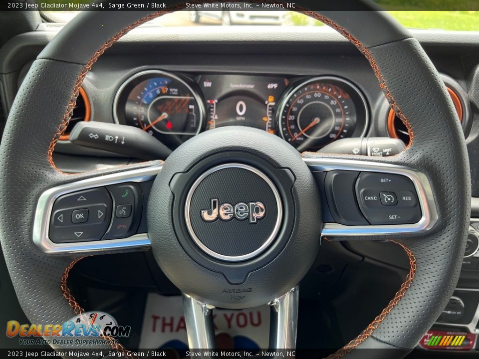 2023 Jeep Gladiator Mojave 4x4 Steering Wheel Photo #19