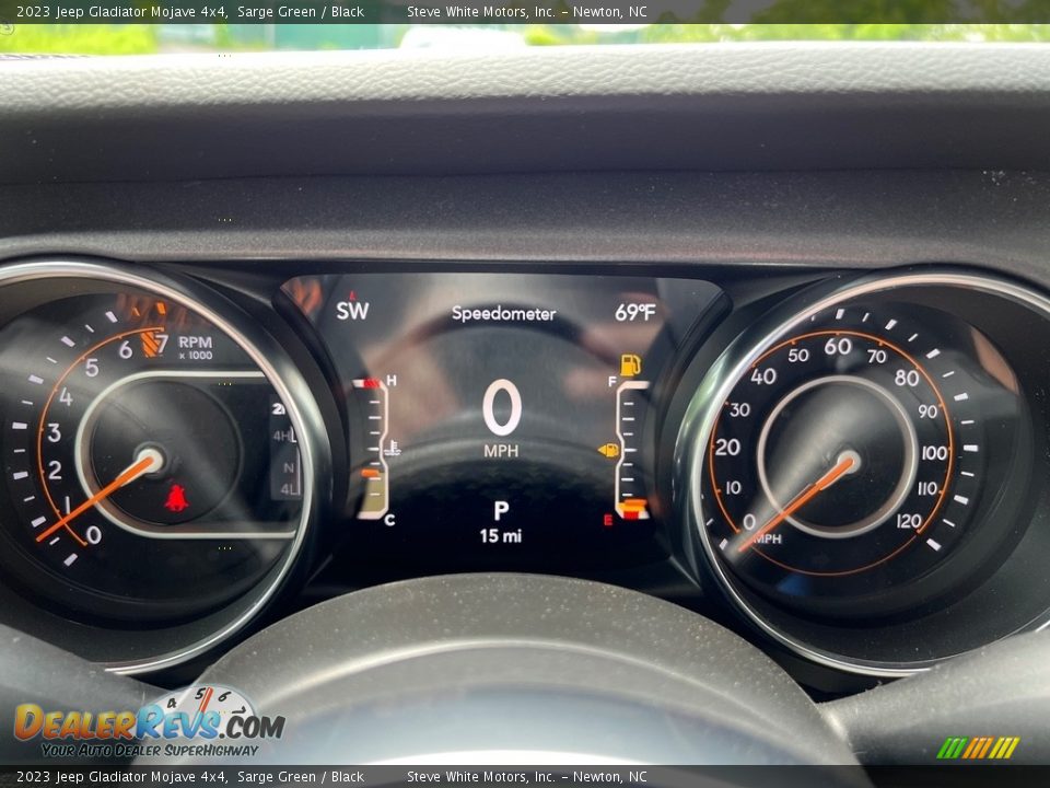 2023 Jeep Gladiator Mojave 4x4 Gauges Photo #20