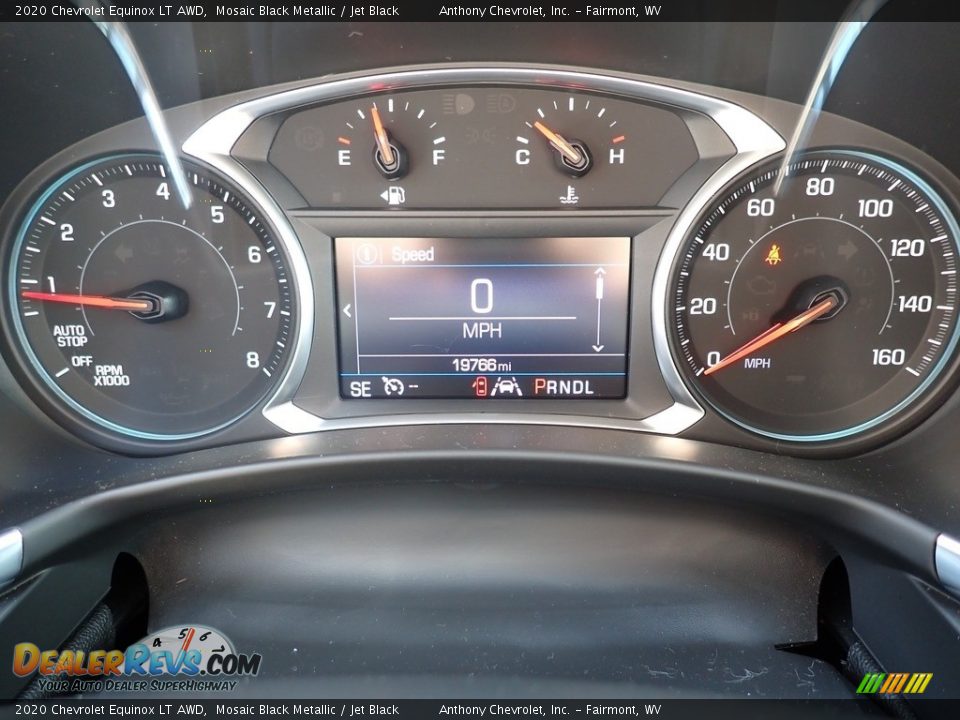 2020 Chevrolet Equinox LT AWD Mosaic Black Metallic / Jet Black Photo #20