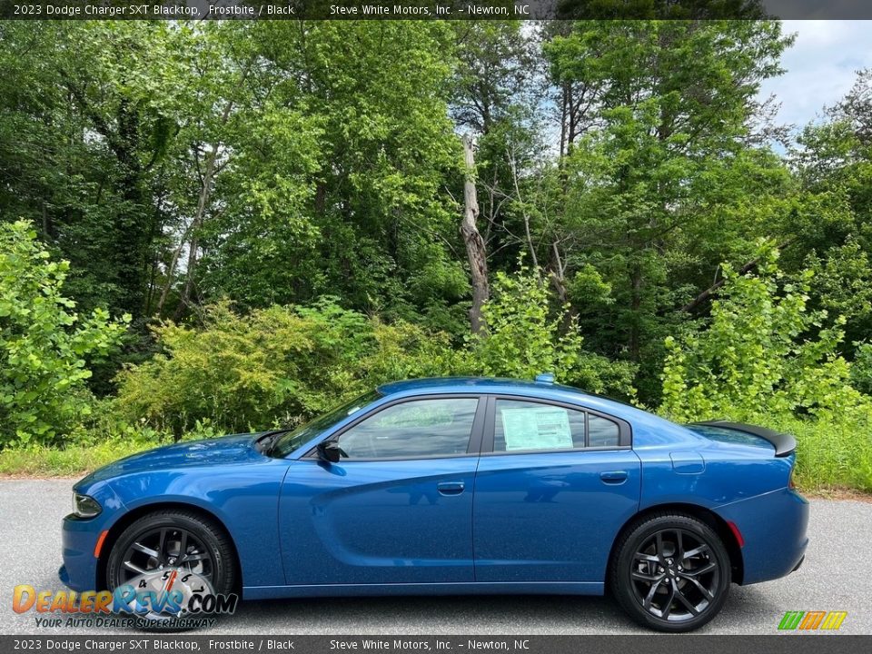 2023 Dodge Charger SXT Blacktop Frostbite / Black Photo #1