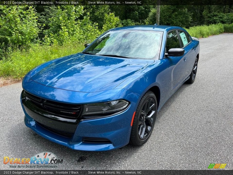 2023 Dodge Charger SXT Blacktop Frostbite / Black Photo #2