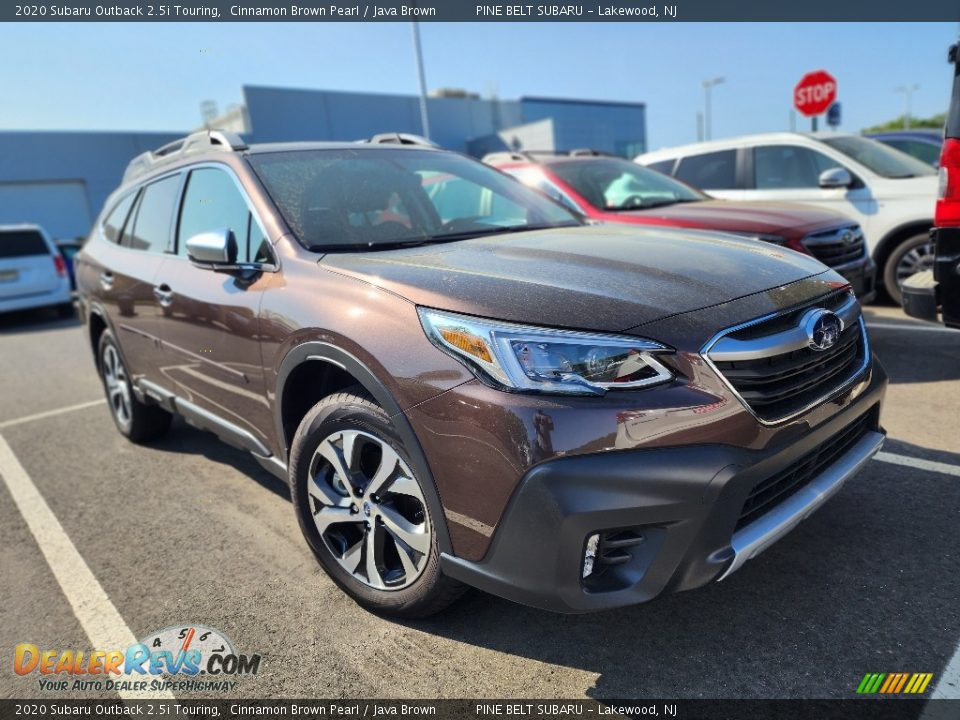 Front 3/4 View of 2020 Subaru Outback 2.5i Touring Photo #2