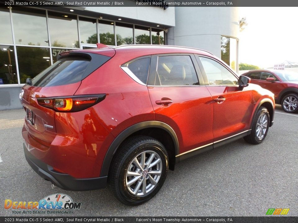 2023 Mazda CX-5 S Select AWD Soul Red Crystal Metallic / Black Photo #2