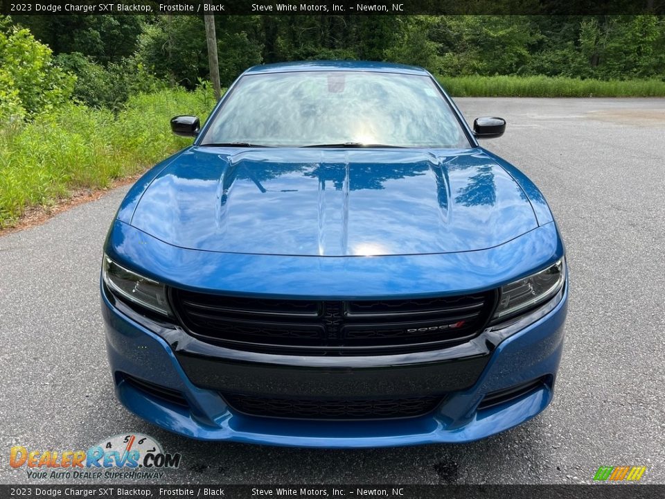 2023 Dodge Charger SXT Blacktop Frostbite / Black Photo #3