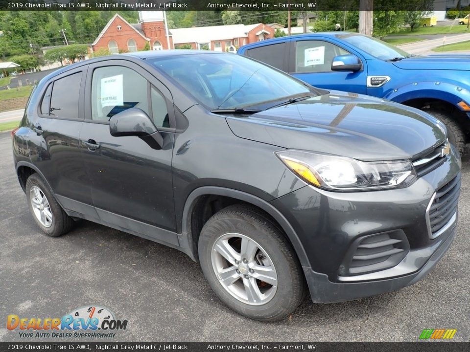 2019 Chevrolet Trax LS AWD Nightfall Gray Metallic / Jet Black Photo #1