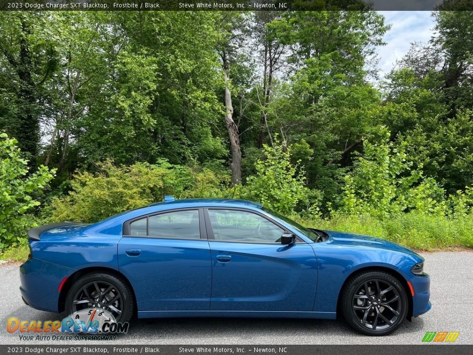 2023 Dodge Charger SXT Blacktop Frostbite / Black Photo #5