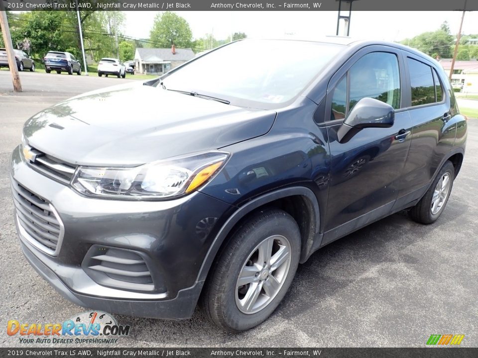 2019 Chevrolet Trax LS AWD Nightfall Gray Metallic / Jet Black Photo #4