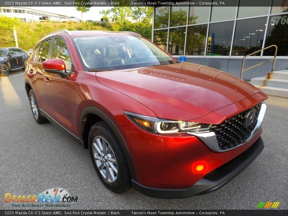 2023 Mazda CX-5 S Select AWD Soul Red Crystal Metallic / Black Photo #9