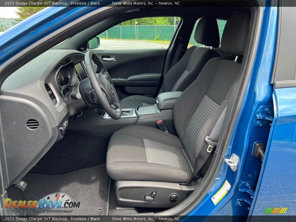 2023 Dodge Charger SXT Blacktop Frostbite / Black Photo #11