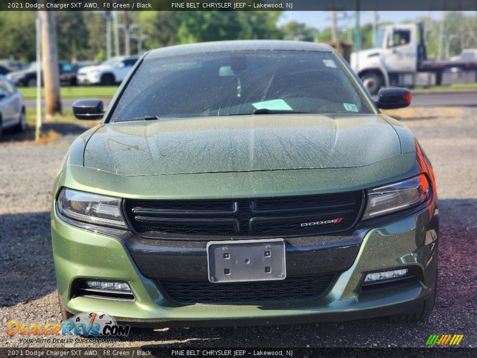 2021 Dodge Charger SXT AWD F8 Green / Black Photo #2