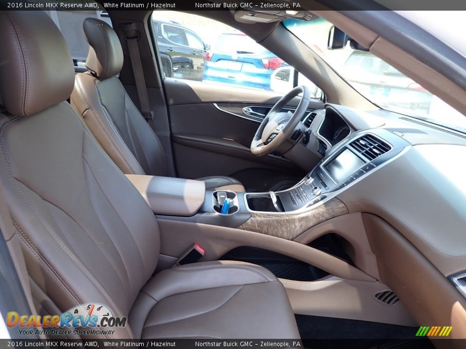 Front Seat of 2016 Lincoln MKX Reserve AWD Photo #15