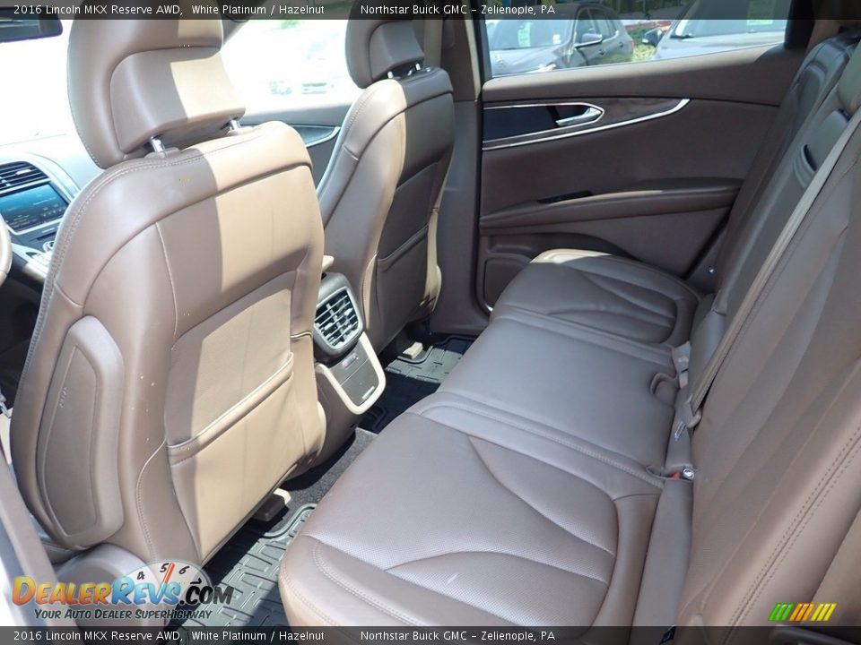 Rear Seat of 2016 Lincoln MKX Reserve AWD Photo #17