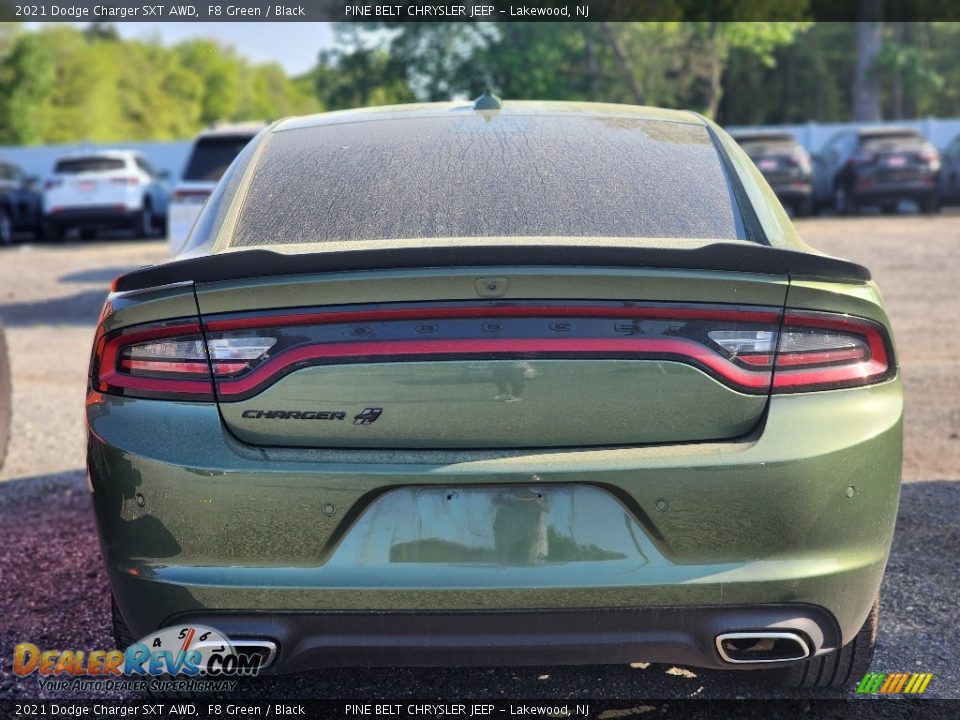 2021 Dodge Charger SXT AWD F8 Green / Black Photo #6