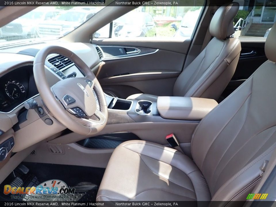 Hazelnut Interior - 2016 Lincoln MKX Reserve AWD Photo #19