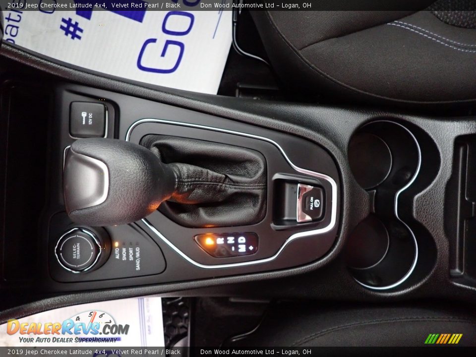 2019 Jeep Cherokee Latitude 4x4 Velvet Red Pearl / Black Photo #20