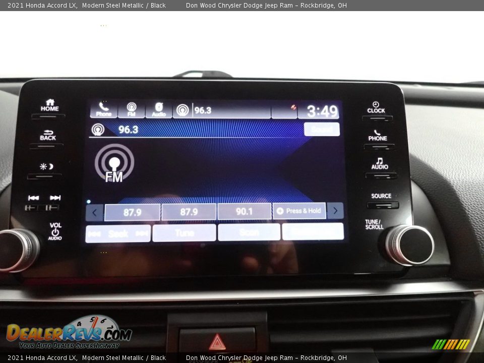 2021 Honda Accord LX Modern Steel Metallic / Black Photo #3