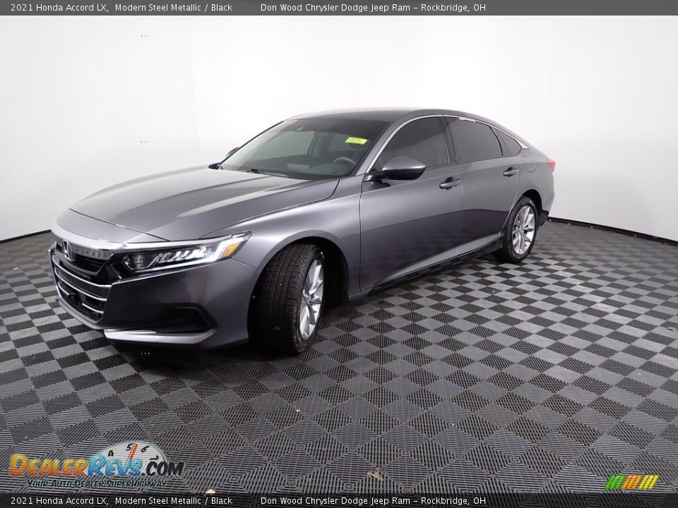 2021 Honda Accord LX Modern Steel Metallic / Black Photo #5