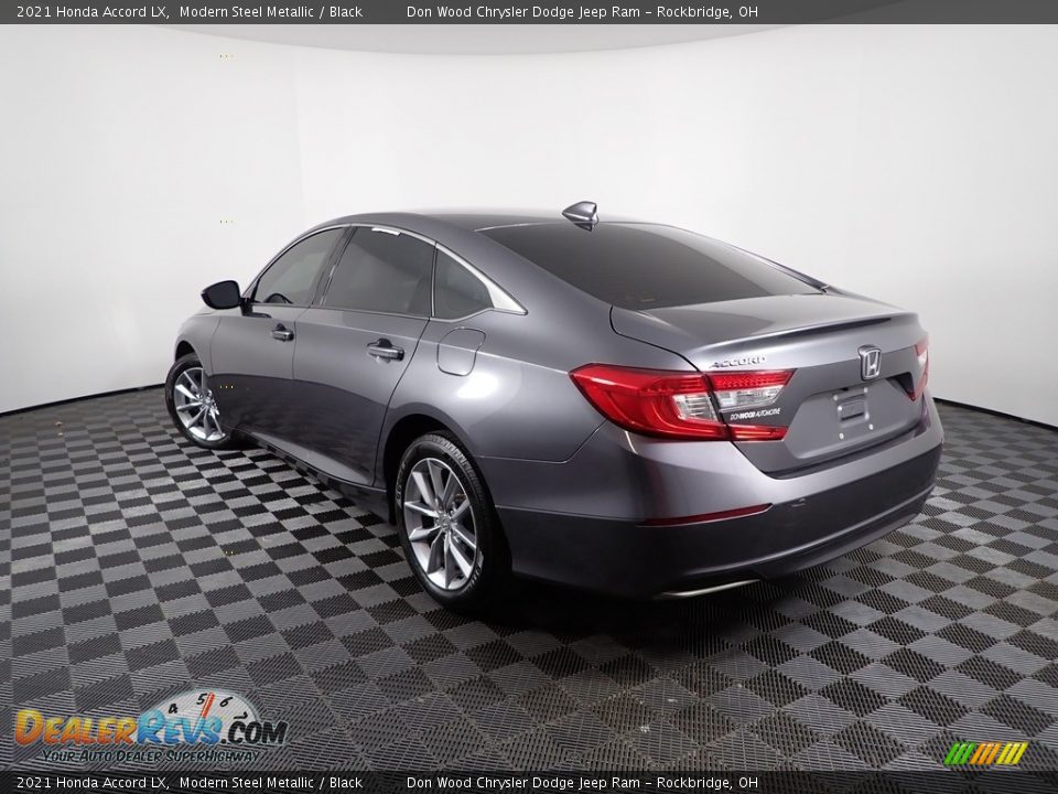 2021 Honda Accord LX Modern Steel Metallic / Black Photo #6