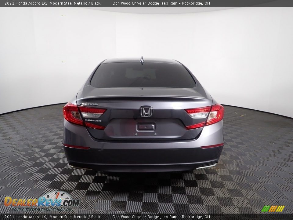 2021 Honda Accord LX Modern Steel Metallic / Black Photo #7