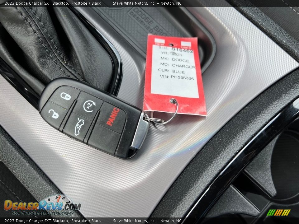 2023 Dodge Charger SXT Blacktop Frostbite / Black Photo #28