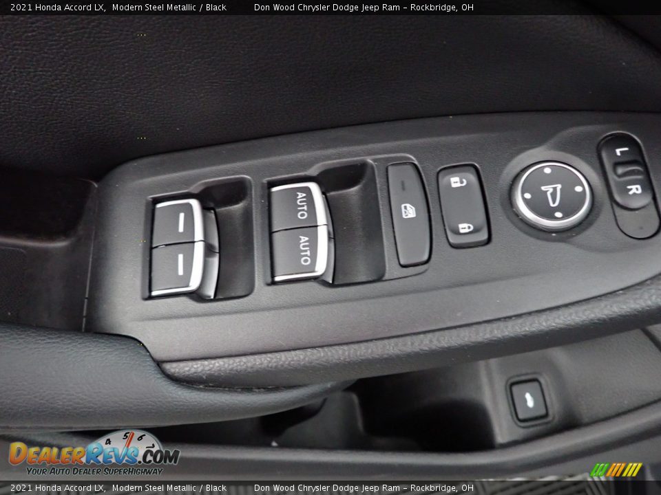 2021 Honda Accord LX Modern Steel Metallic / Black Photo #12