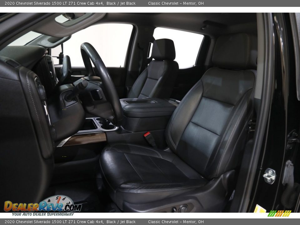 Front Seat of 2020 Chevrolet Silverado 1500 LT Z71 Crew Cab 4x4 Photo #5