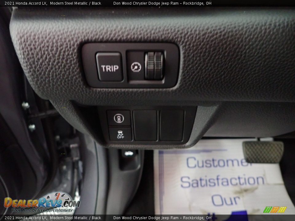 2021 Honda Accord LX Modern Steel Metallic / Black Photo #14