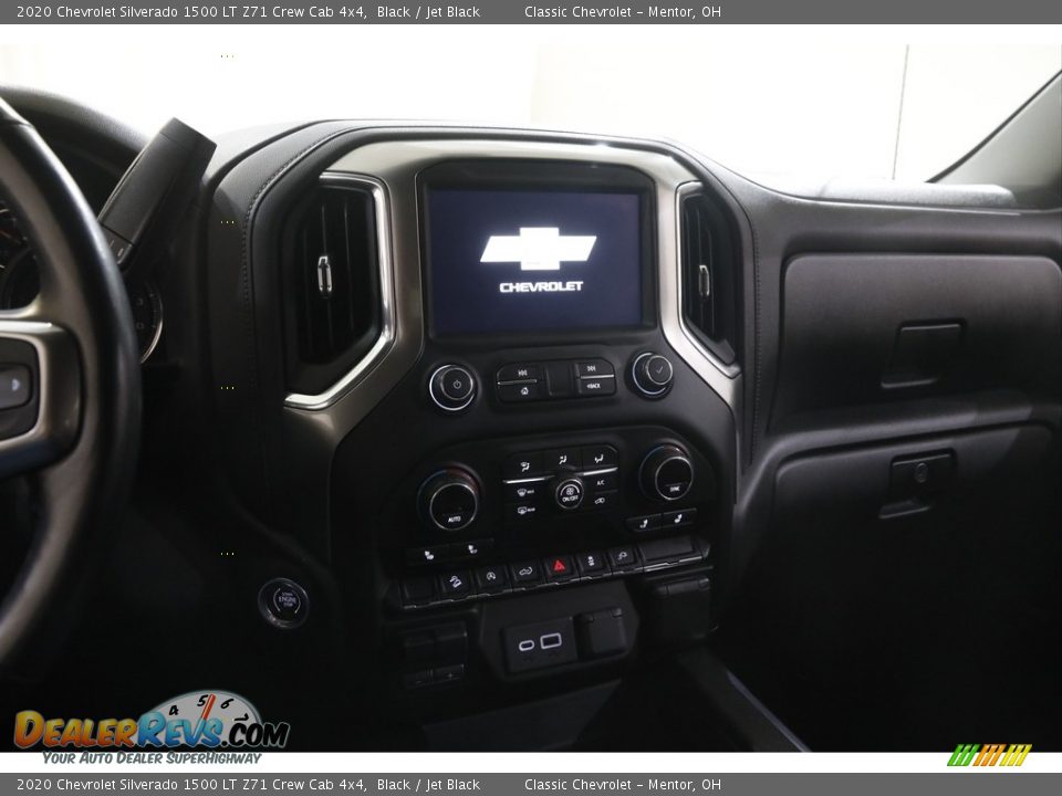 2020 Chevrolet Silverado 1500 LT Z71 Crew Cab 4x4 Black / Jet Black Photo #10