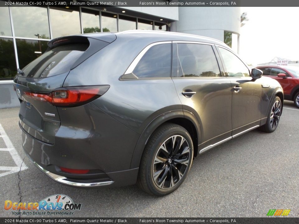 2024 Mazda CX-90 Turbo S AWD Platinum Quartz Metallic / Black Photo #2