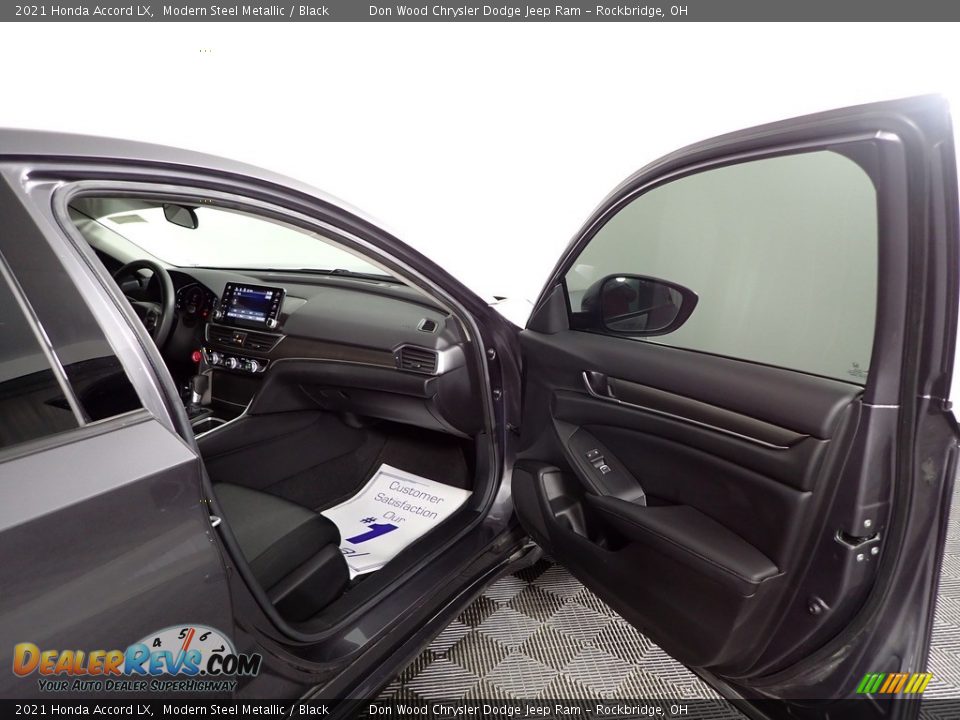 2021 Honda Accord LX Modern Steel Metallic / Black Photo #25