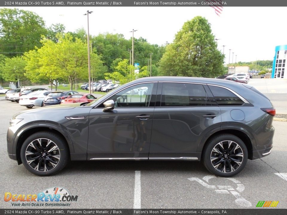 Platinum Quartz Metallic 2024 Mazda CX-90 Turbo S AWD Photo #6