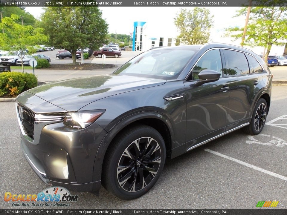 Front 3/4 View of 2024 Mazda CX-90 Turbo S AWD Photo #7