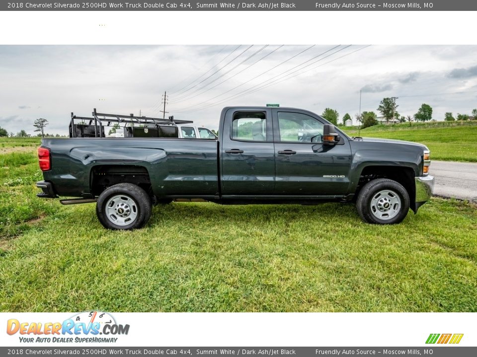 Summit White 2018 Chevrolet Silverado 2500HD Work Truck Double Cab 4x4 Photo #3