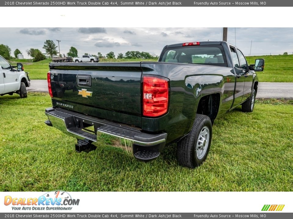 2018 Chevrolet Silverado 2500HD Work Truck Double Cab 4x4 Summit White / Dark Ash/Jet Black Photo #4