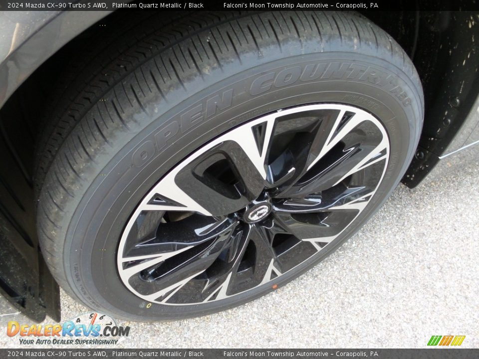 2024 Mazda CX-90 Turbo S AWD Platinum Quartz Metallic / Black Photo #10