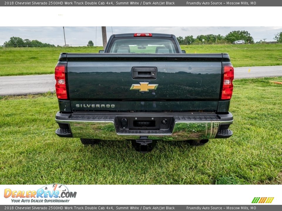 2018 Chevrolet Silverado 2500HD Work Truck Double Cab 4x4 Summit White / Dark Ash/Jet Black Photo #5