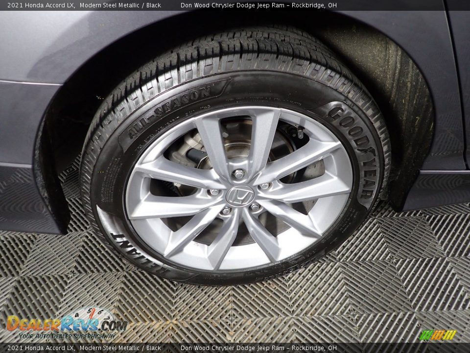 2021 Honda Accord LX Modern Steel Metallic / Black Photo #29