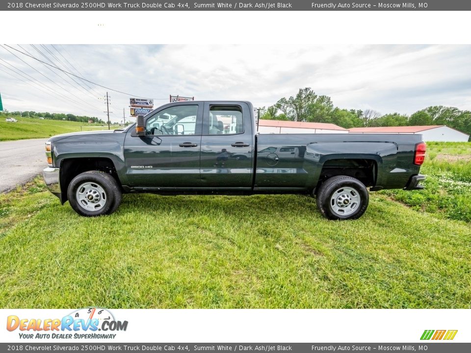 Summit White 2018 Chevrolet Silverado 2500HD Work Truck Double Cab 4x4 Photo #7