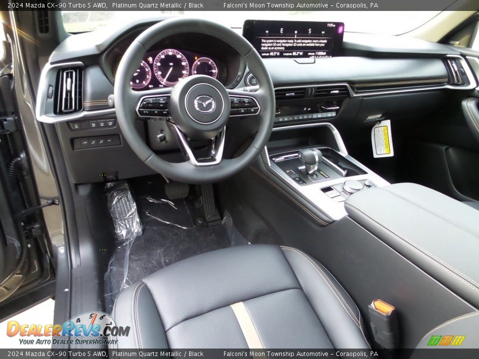 Black Interior - 2024 Mazda CX-90 Turbo S AWD Photo #13