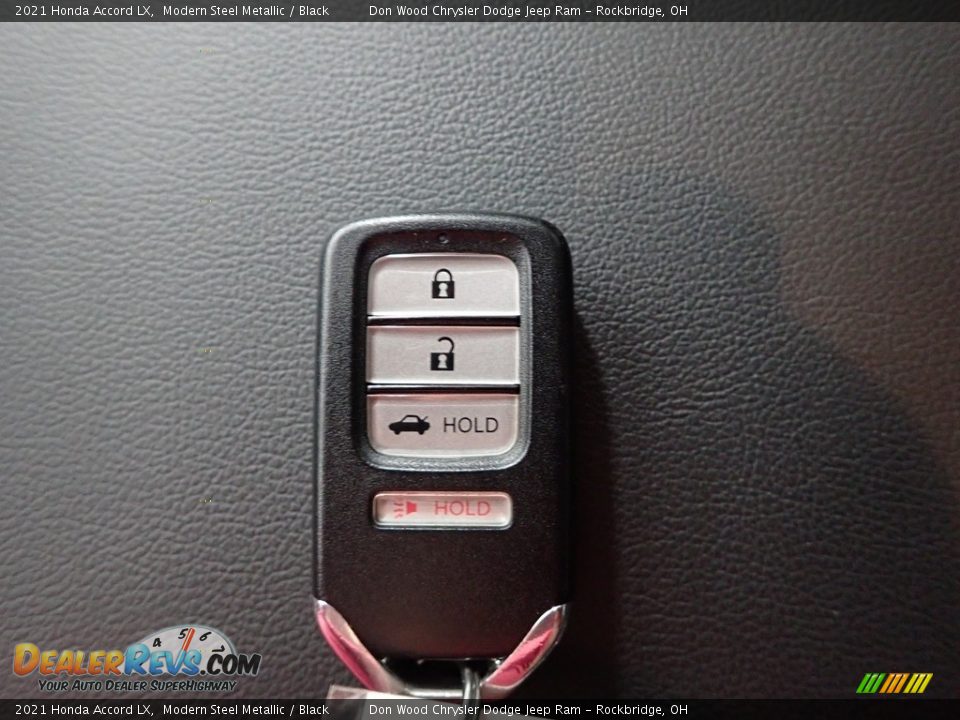 2021 Honda Accord LX Modern Steel Metallic / Black Photo #31