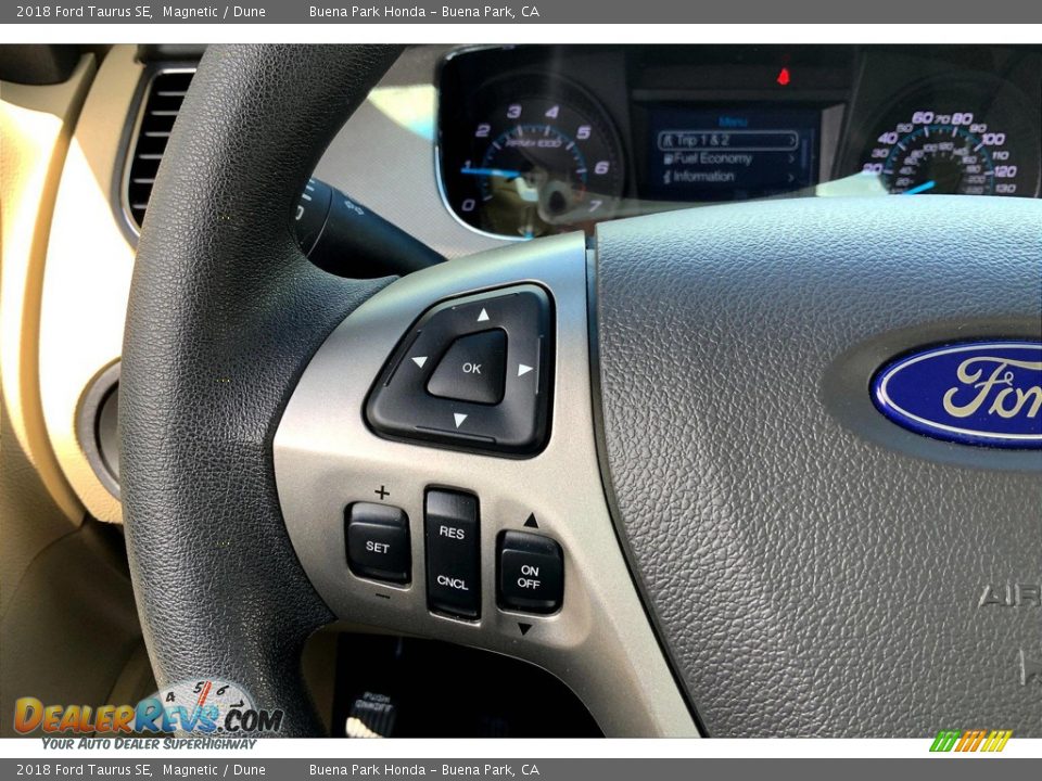 2018 Ford Taurus SE Steering Wheel Photo #18