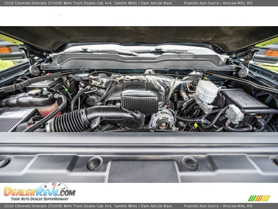 2018 Chevrolet Silverado 2500HD Work Truck Double Cab 4x4 6.0 Liter OHV 16-Valve VVT Vortec V8 Engine Photo #16